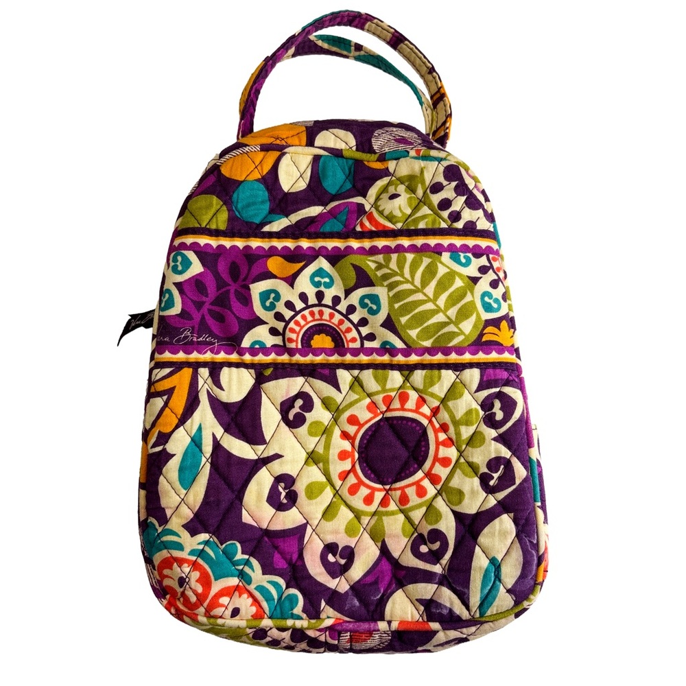 Vera Bradley Insulated Lunch Bag – Colorful Floral Print